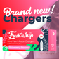 FreshWhip STRAWBERRY Cream Chargers - 25 x 24 pack (1 Carton)