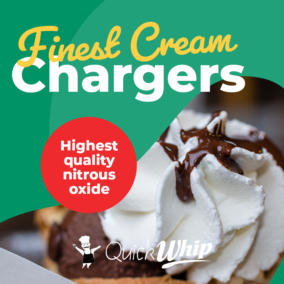 QuickWhip Cream Chargers - 24 Pack