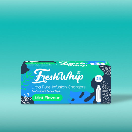 CLEARANCE FreshWhip MINT Cream Chargers - 25 x 24 pack (1 Carton)